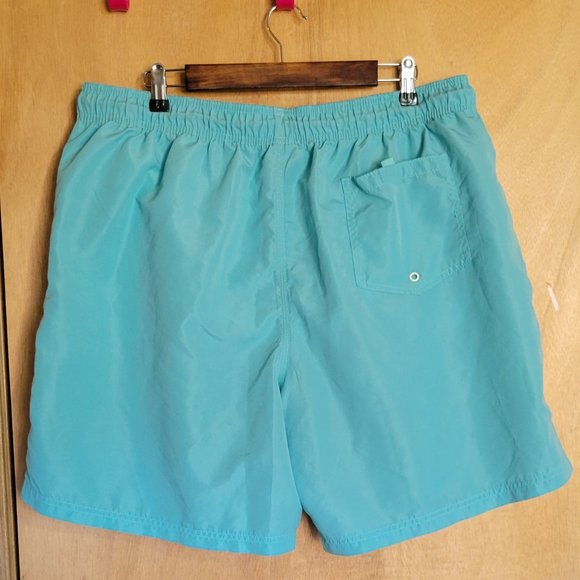 💚Simply Styled Swim Trunks XXL EEG Light Blue Aqua - Picture 2 of 6
